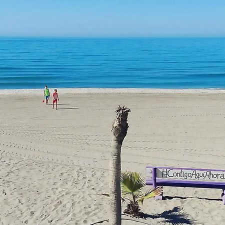 Escapada Familiar En Torrox Costa A 100M De La Playa, Vistas Al Mar Y Parking Gratis Apartment Bagian luar foto