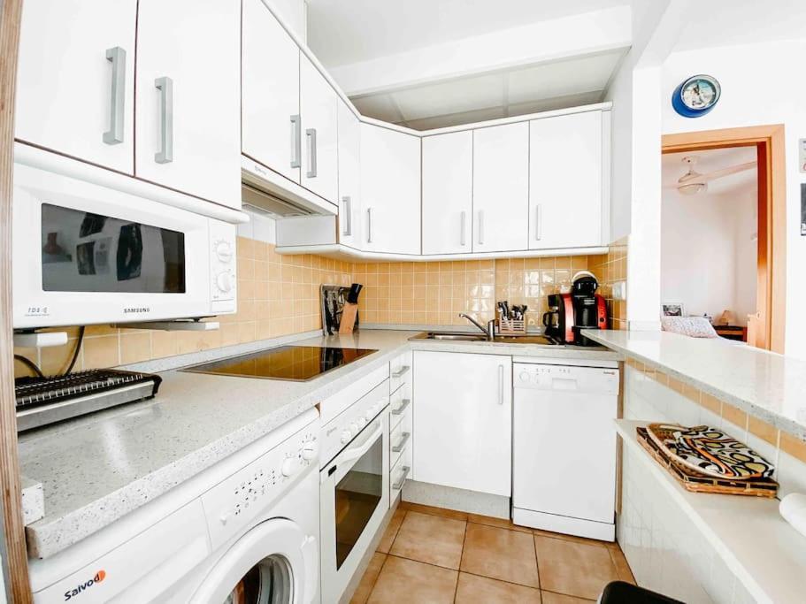 Escapada Familiar En Torrox Costa A 100M De La Playa, Vistas Al Mar Y Parking Gratis Apartment Bagian luar foto