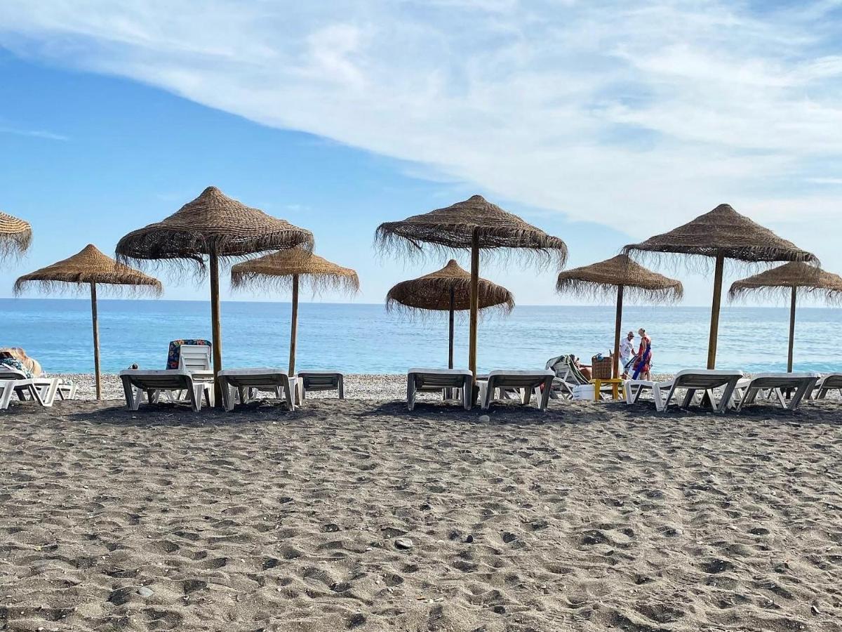 Escapada Familiar En Torrox Costa A 100M De La Playa, Vistas Al Mar Y Parking Gratis Apartment Bagian luar foto