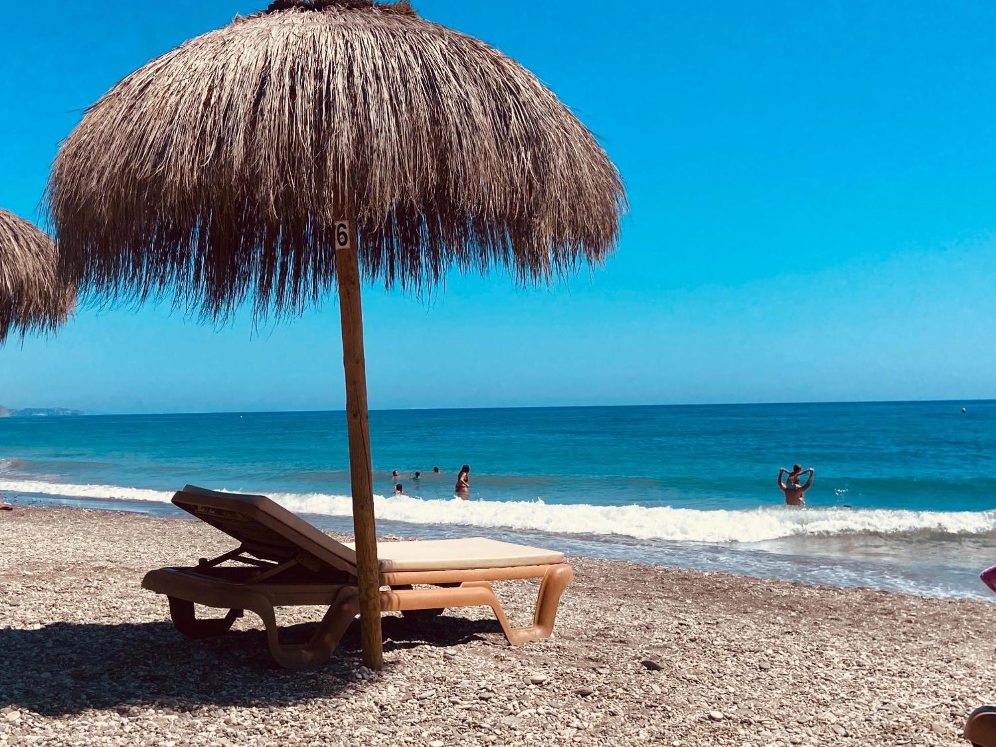 Escapada Familiar En Torrox Costa A 100M De La Playa, Vistas Al Mar Y Parking Gratis Apartment Bagian luar foto